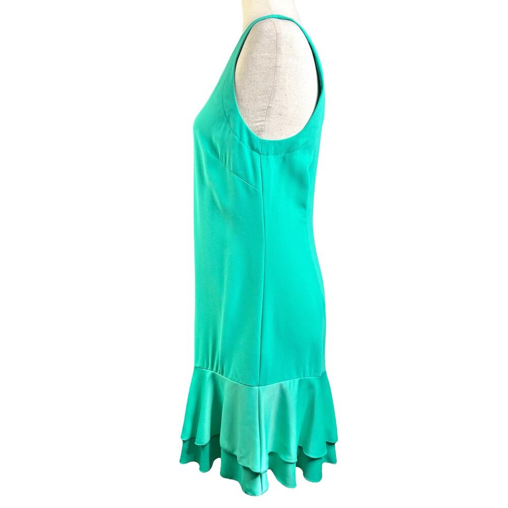Trina Turk Women's Size 6 Lunaria One Shoulder Asymmetrical Dress Cabana Teal - Picture 9 of 14